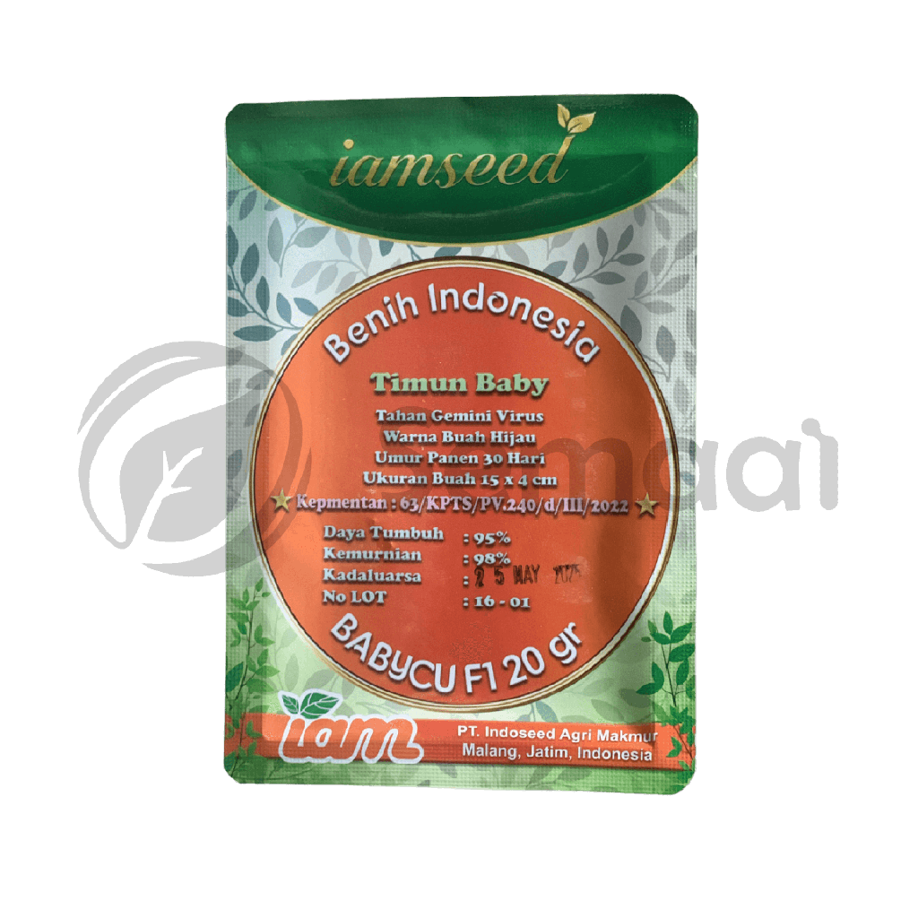 Benih Timun Baby Babycu F1 - 20 gr