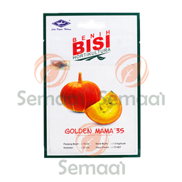 [BNBU021A01] Benih Labu Kuning Golden Mama 35 - 7 Seed