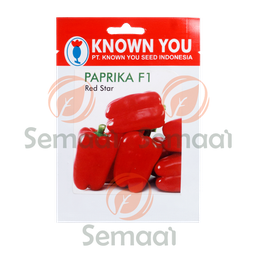 [BNSY081A01] Benih Paprika Merah Red Star - 25 Seed