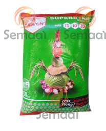 [PMJK088A01] NPK Tawon Boost 324 15:10:20 TE - 50 kg
