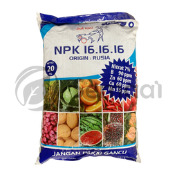 [PMJK037B02] NPK Pak Tani 16:16:16 - 20 kg