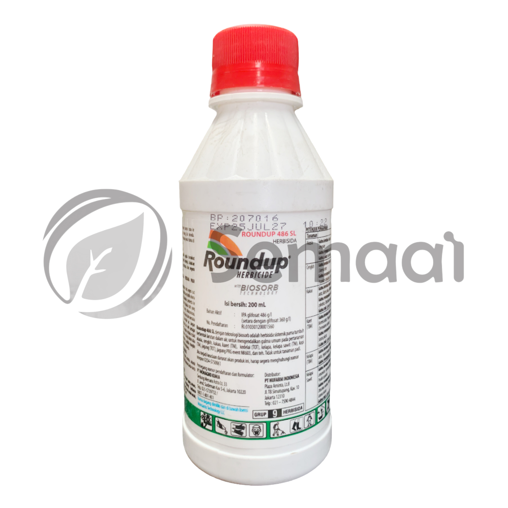 Round Up 486 SL Biosorb - 200 ml